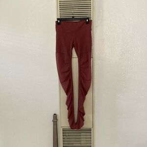Alo Yoga sheer leggings, Blush size small